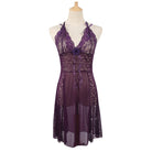 Sajiero Babydoll Lingerie  - Midnight Rose