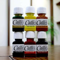 Calli Ink Set (Pack of 6 Inks 40MLe for Calligraphy)