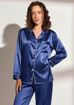 Sajiero Milky 100% Silk Imported Pajama Suit