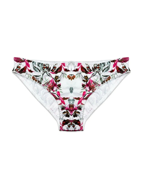 Sajiero Whisper Floral Padded Bra and Panty Set