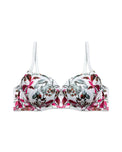 Sajiero Whisper Floral Padded Bra and Panty Set