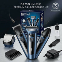 Kemei KM-6330 3 in 1 Professional Grooming Kit For Men