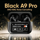 🔥Black LIMITED TIME DEAL: 90% OFF! 🔥 Black A9 Pro Ear buds – Premium Air Pods ANC+ENC earbuds Noise Cancelling airpods | Wireless Bluetooth Earphones & Airpods Alternative | Immersive Ambient Sound, All-Day Battery! earphone