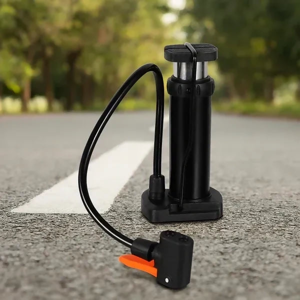 Portable Mini Foot Pump High-Pressure Bicycle, Motorcycle & Car Tire