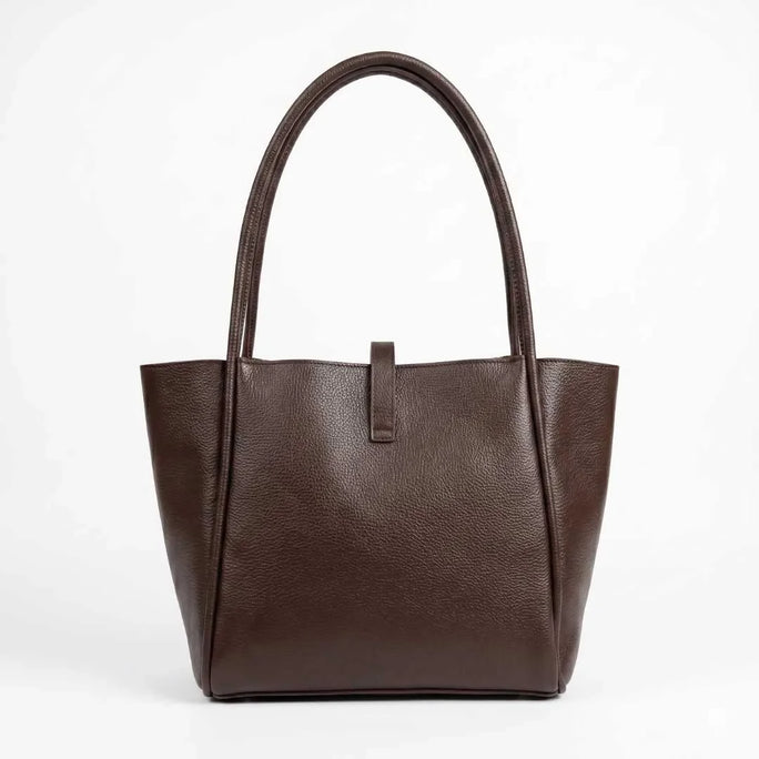 WestStyle - Women's 2PCs Joblet Tote Bag for Women in Brown Color
