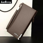 Premium Long Zipper Wallet / Travel Clutch Wallet