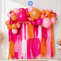 Balloon Garland with Tassel Fringe Decoration Set
