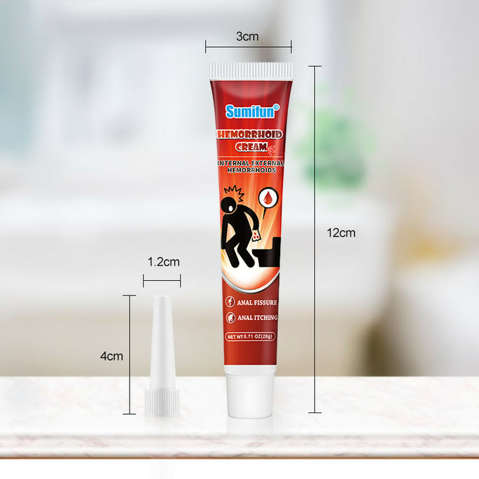 Sumifun Hemorrhoid Care Cream 20g | Botanical Skin Care Cream | External Comfort Care Formula | External Use Only