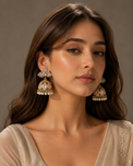 CZ Diamond Jhumka