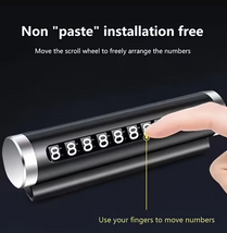 Temporary Plug And Play Car Parking Phone Number Plate For Cars Dashboard Cars Parking Phone Signboard, Car Dashboard Accessories, Car Accessory Interior, Car Decoration Item, Car Dashboard Decoration, Car Dashboard Accessories