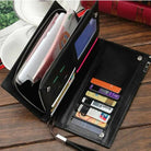 Premium Long Zipper Wallet / Travel Clutch Wallet