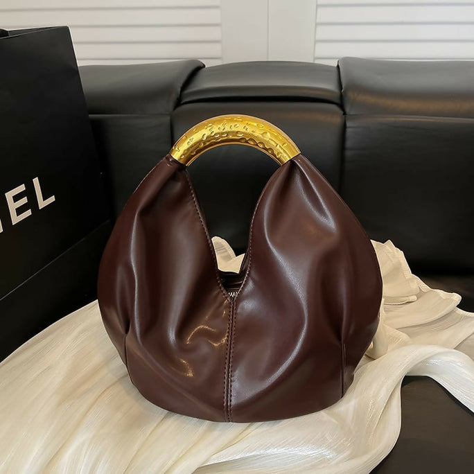 Stylish Bucket Leather Crossbody Bag for Women