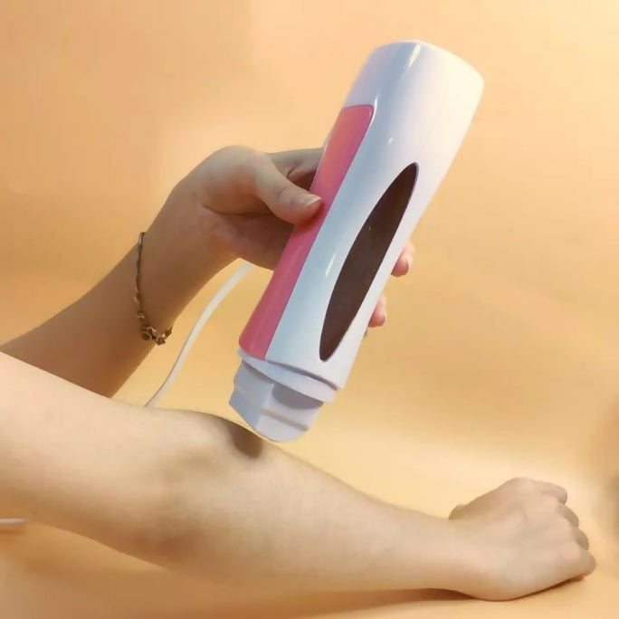 3 In 1 Wax Depilatory Refill Machine With Roller Wax And Depilatory Wax Paper Universal Electric Wax Heater