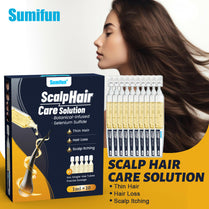 Sumifun Scalp Hair Care Solution 1ml × 10 | Botanical Hair & Scalp Serum | Selenium Sulfide Scalp Care | Hair Root Nourishing Ampoules