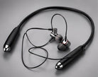 Wireless Bluetooth Neckband Earphones Magnetic Earbuds Hi-Res Audio Sports Headset Black