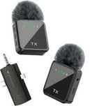 F11 Double MIC ANC + ECHO Mode with Wind Muff Cover. (TypeC + iPhone + Android)