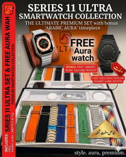 Ultra 3 Smart Watch with Free Aura Watch Combo