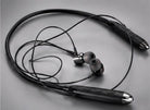 Wireless Bluetooth Neckband Earphones Magnetic Earbuds Hi-Res Audio Sports Headset Black