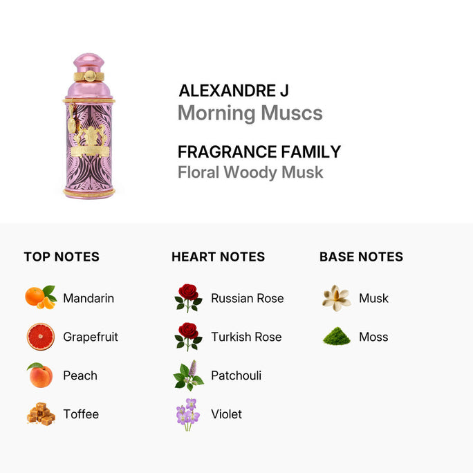 Alexandre J Morning Muscs Eau De Parfum Unisex 100ml (3760016770324)