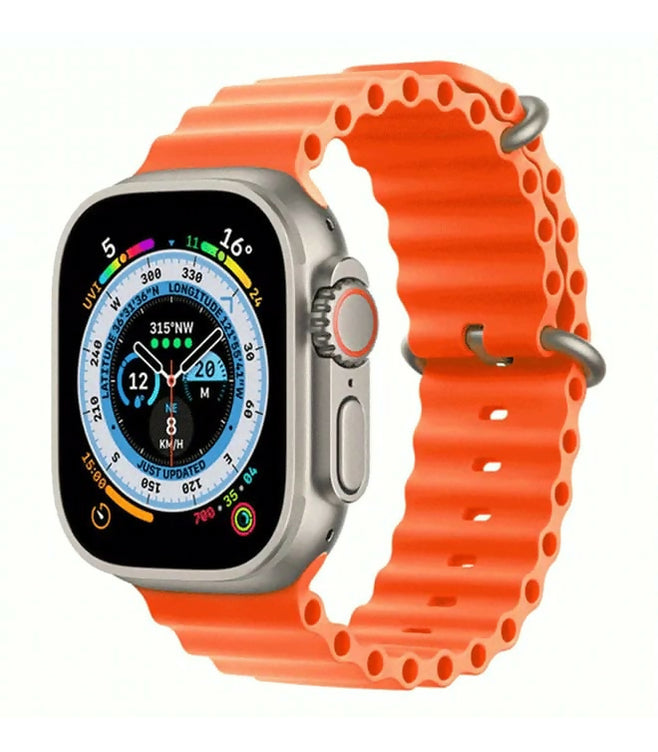 "GUS-01 Smart Watch ULTRA 3 Original AMOLED Display - 7-in-1 Combo Pack with 7 Premium Straps | All-in-One Smartwatch for iOS & Android"