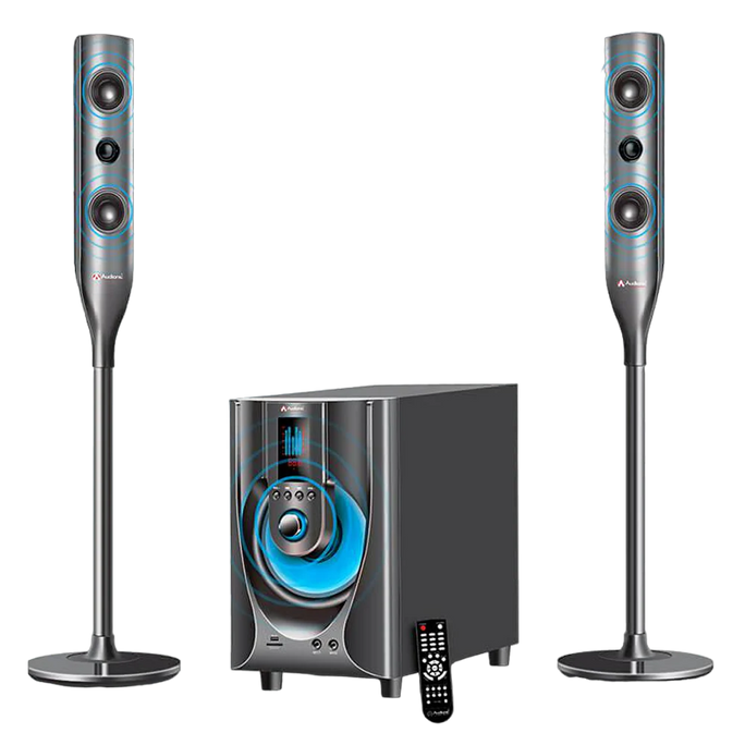 Audionic Reborn RB-95 2.1 Channel Multimedia Speaker (LED TV Home Theater System)