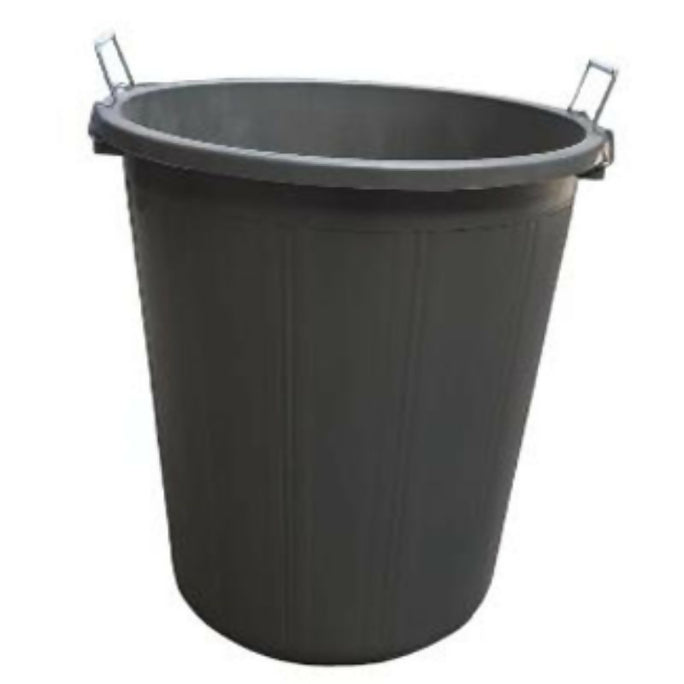 Prince Ware Commercial Dust Bin 50 Liters Without Lid Silver