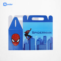 Blue Spiderman-Themed Goodie Box
