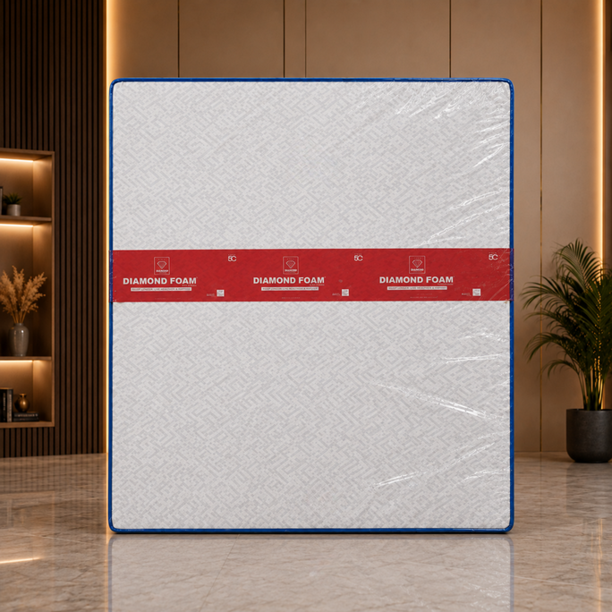 Diamond Supreme Foam Nature Choice Knitted Mattress | 10 Years Brand Warranty