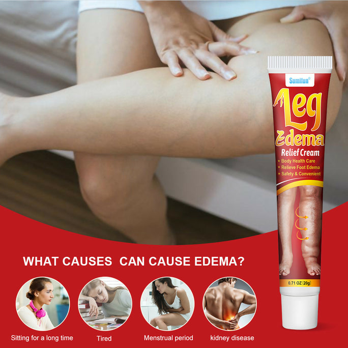 Sumifun Leg Care Cream 20g | Herbal Leg Massage Cream | Cooling Cream for Tired & Heavy Legs | Daily Leg Care Formula
