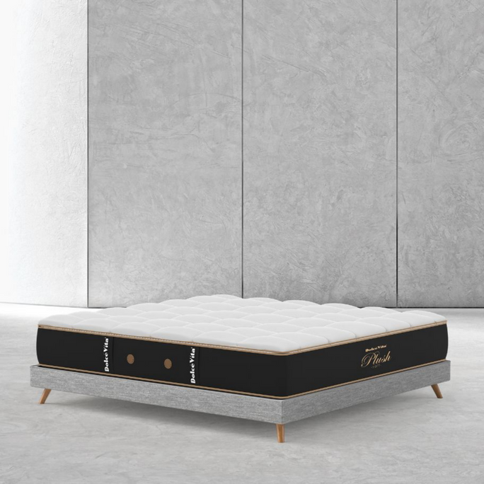 Dolce Vita Plush Soft Pillow Top Pocket Spring Mattress | Urban Series | 15 Years Brand Warranty