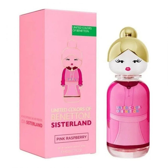 Benetton Sisterland Pink Raspberry Eau De Toilette for Women 80ml (8433982018756)