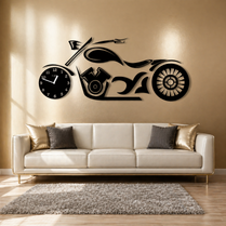 MOTORBIKE THEME CLOCK