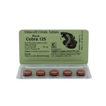 Black Cobra-125 (100mg) 5 Tablets