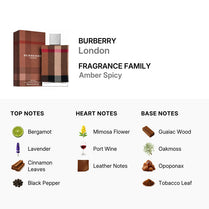 Burberry London Eau De Toilette for Men 100ml (3614226905215)