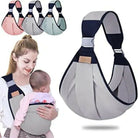 Adjustable Newborn Baby Carrier Sling Wrap Breathable Backpack Shoulder Strap For Baby Feeding