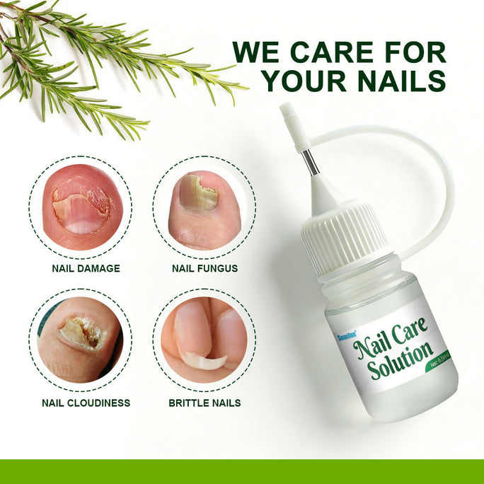 Sumifun Nail Care Solution 6.5ml | Botanical Nail Care Liquid | Precision Applicator | Daily Nail Care Formula | External Use