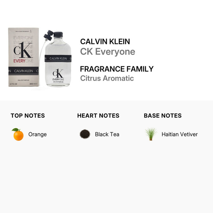 Calvin Klein CK Everyone Eau De Parfum Unisex 200ml (3616301781172)