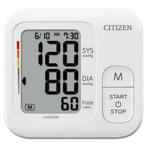 Citizen CHUG330 Upper Arm Digital Blood Pressure Monitor
