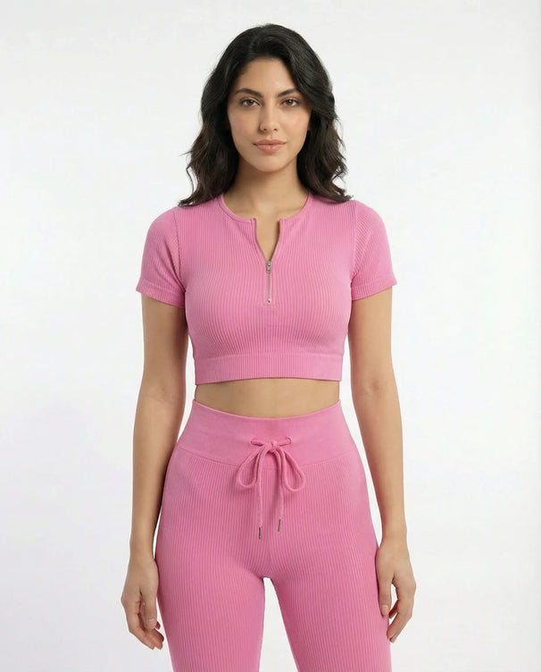 Sajiero Activewear Set - Zen Fit - Pink
