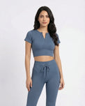 Sajiero Activewear Set - Zen Fit - Sky Blue