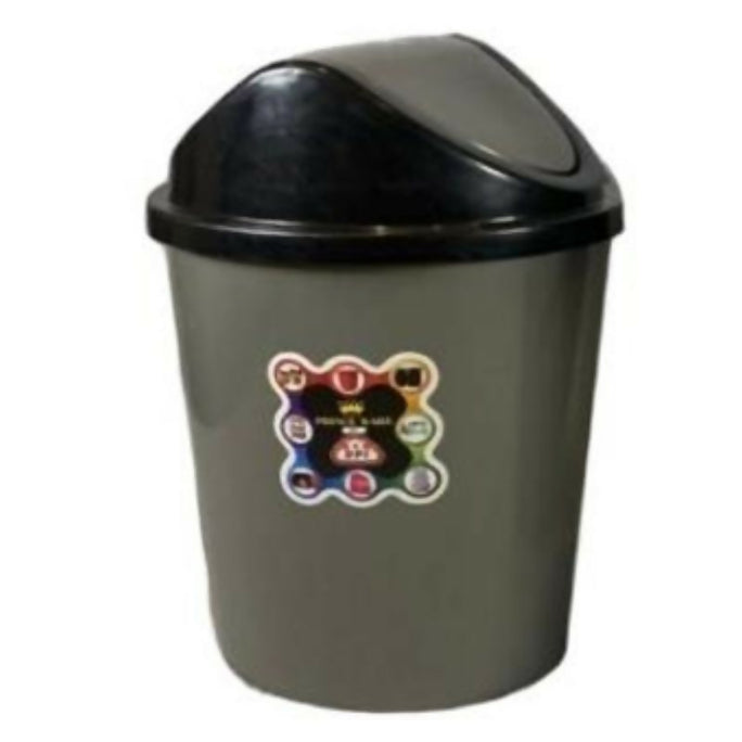 Prince Ware Royal Small Dust Bin Silver