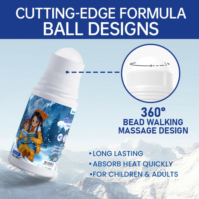 Sumifun Kids Cooling Gel Roll-On 50ml | Cooling Massage Gel for Kids | Gentle Botanical Formula | External Use Roll-On