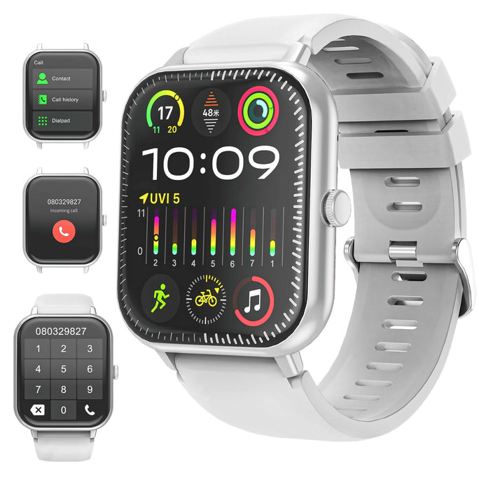 "GUS-04 Smart Watch ULTRA 3 Original AMOLED Display - 7-in-1 Combo Pack with 7 Premium Straps | All-in-One Smartwatch for iOS & Android"