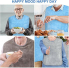 Terry Cloth Adult Bib with Snap Closure