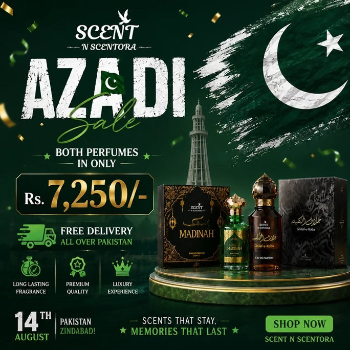 Azadi Sale Combo | Madinah & Ghilaf-e-Kaaba Perfume |
