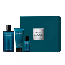 Davidoff Cool Water Gift Set for Men - EDT 125ml + Travel Size 15ml + Shower Gel 75ml (3616306130739)