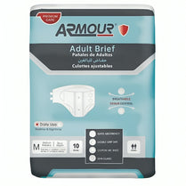 Armour Adult Diaper Brief Medium Pack 10 Pcs