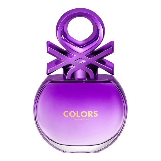 Benetton Colors Purple Eau De Toilette for Women 80ml (8433982007590)
