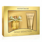 Women'Secret Gold Seduction Gift Set - EDP 100ml + Body Lotion 200ml (8411114054926)