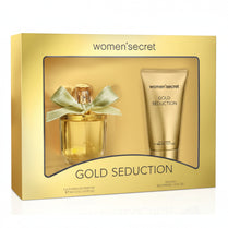 Women'Secret Gold Seduction Gift Set - EDP 100ml + Body Lotion 200ml (8411114054926)